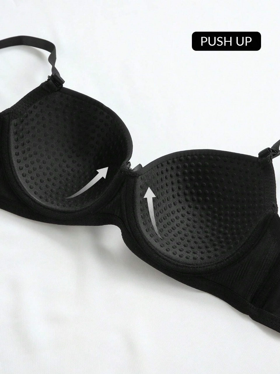 2sets Solid Underwire Lingerie Set