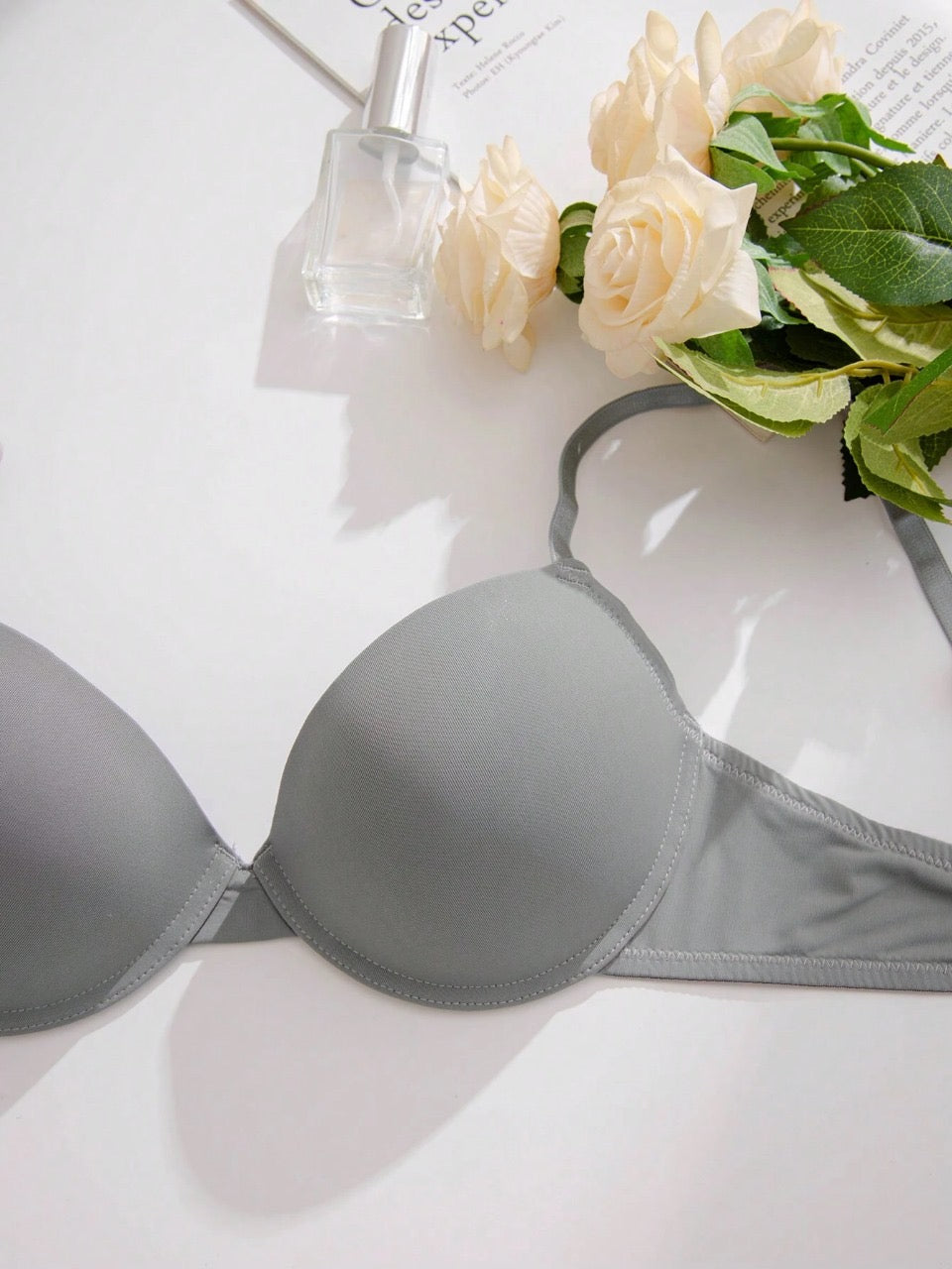 3pcs Solid Underwire Bra