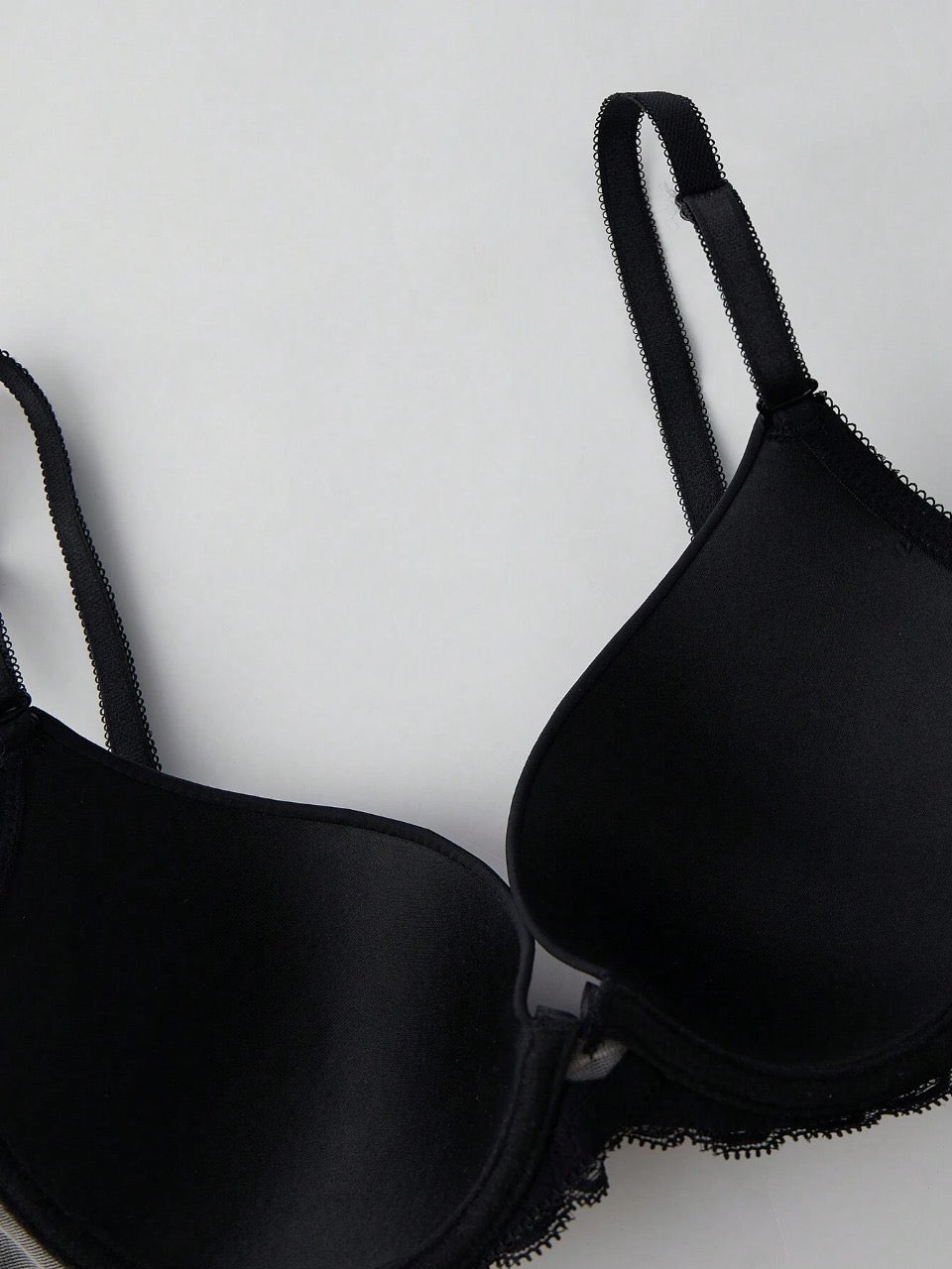 3pcs Solid Underwire Bra