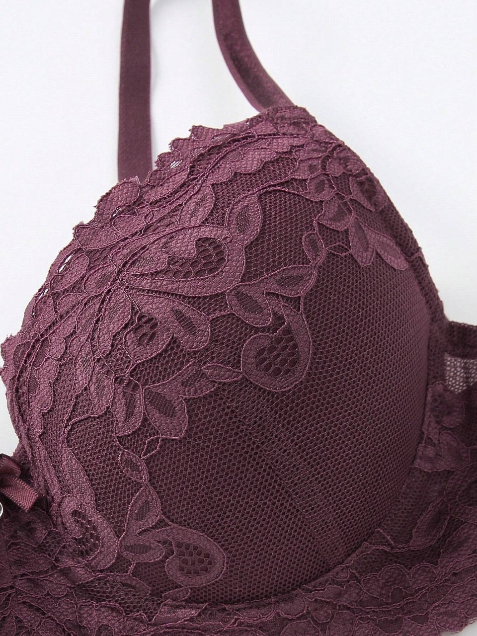 Floral Lace Underwire Bra Lingerie