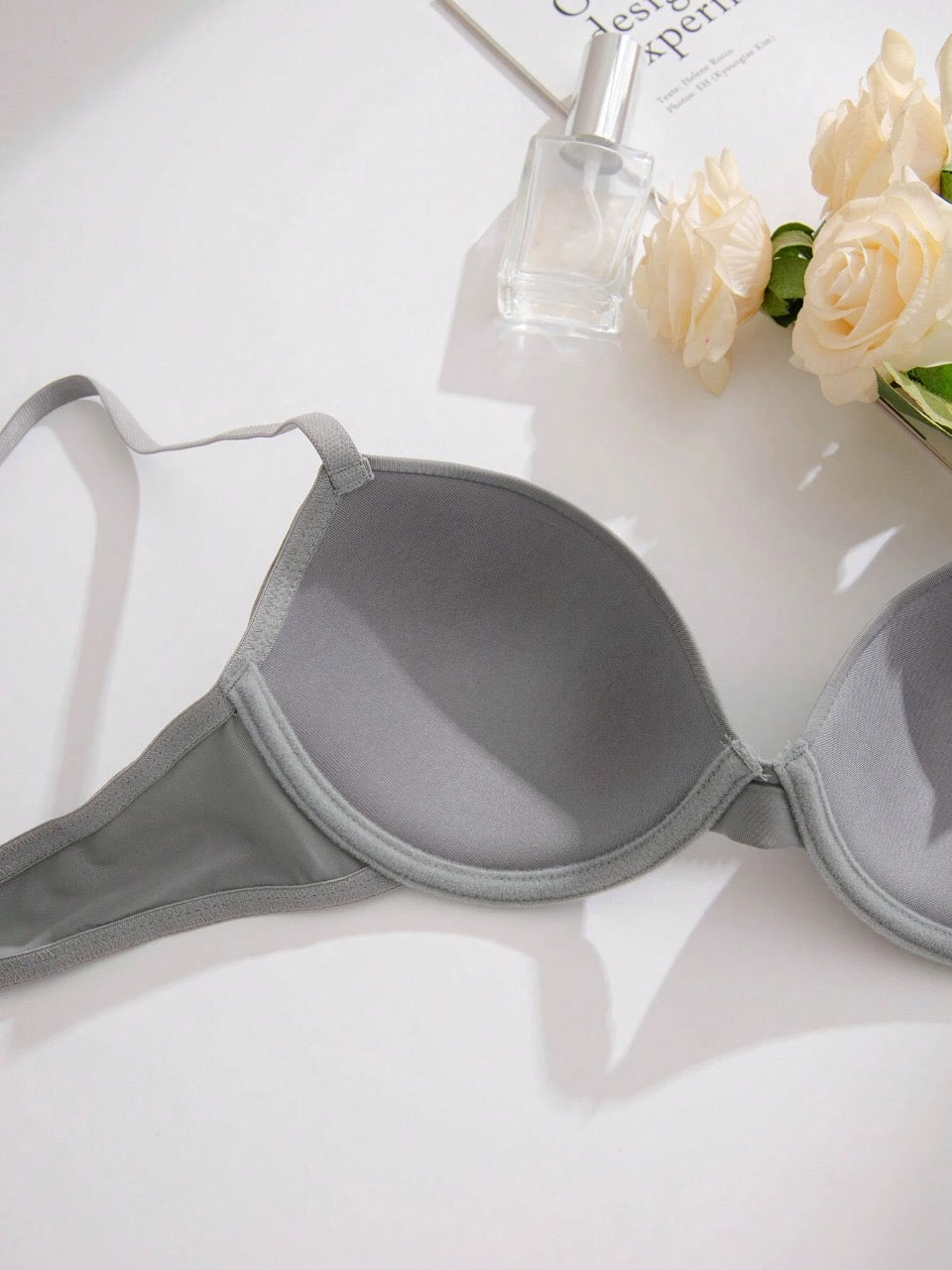 3pcs Solid Underwire Bra
