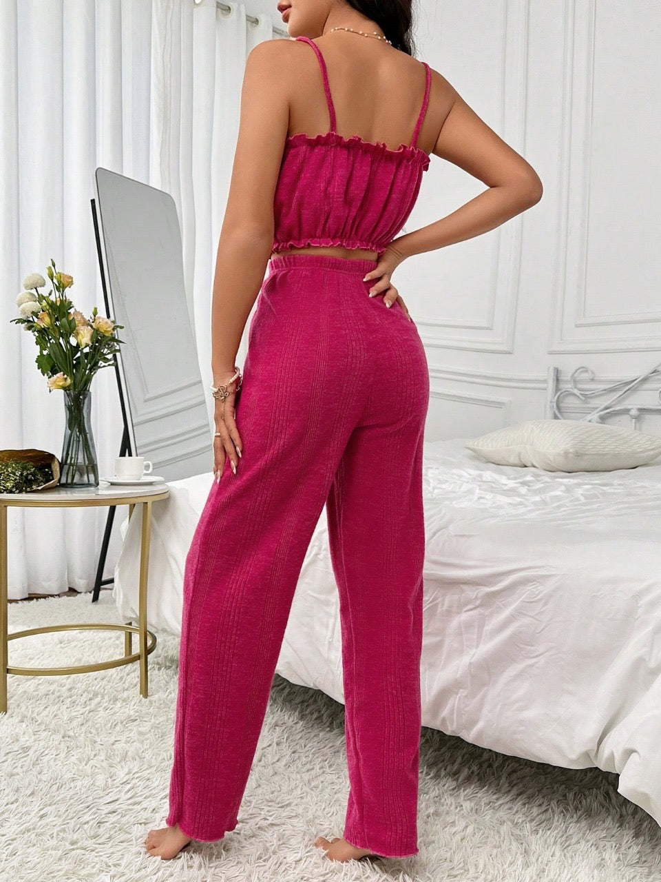 Women's Camisole And Pants Loungewear Set