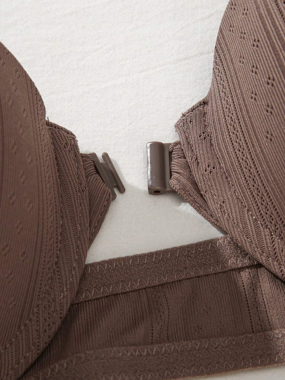 3pcs Casual Comfortable Breathable Front Buckle Bra That Supports And Lifts The Chest, Prevents Sagging, And Shapes The Chest And Shoulder