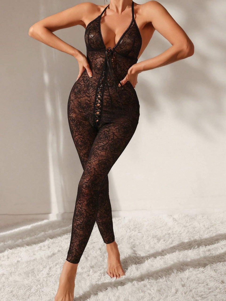 Womens Sexy Jumpsuit Lingerie