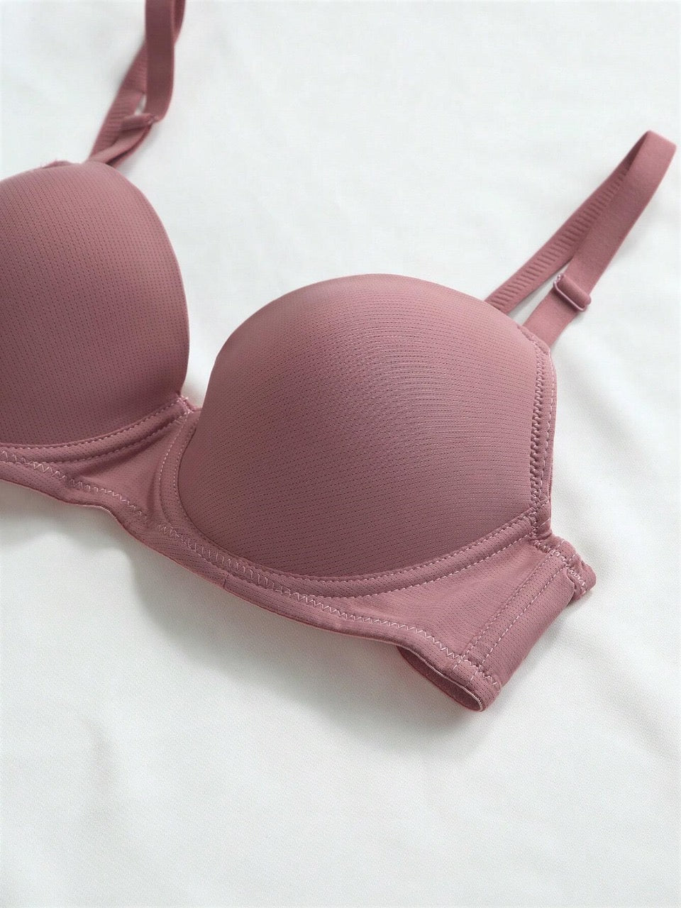 Solid Super Push Up Lingerie Set